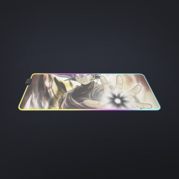 Dragon Ball Super Black Goku Black Hole Creation cool LED Gaming Mouse Pad