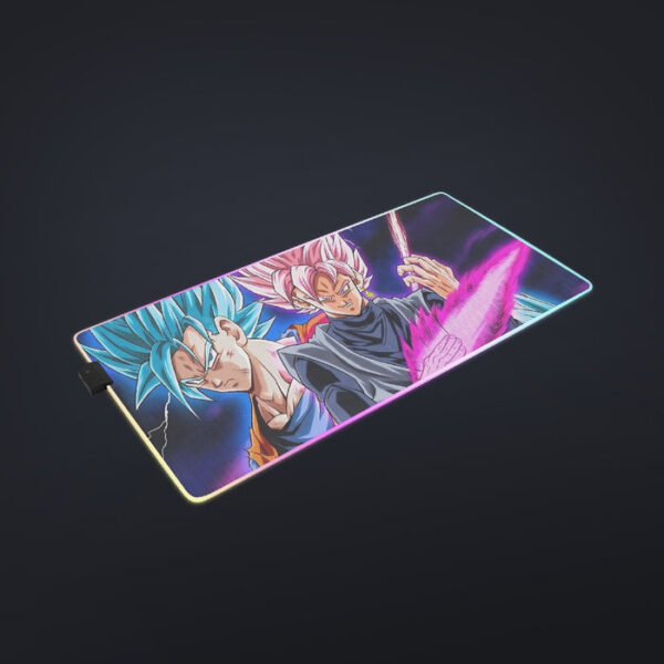 Dragon Ball Goku 2 Goku Rose Vegeta 2 Ultra Instinct cool LED Mouse Pad