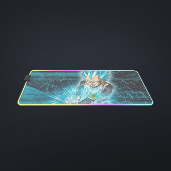 Dragon Ball Super Vegeta Blue Double Galick Gun Epic cool LED Mouse Pad