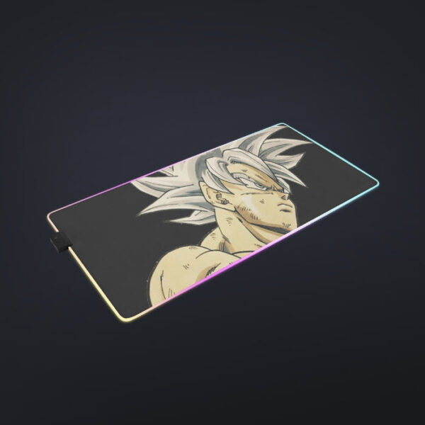 Dragon Ball Super Mastered Ultra Instinct Goku cool LED Mouse Pad