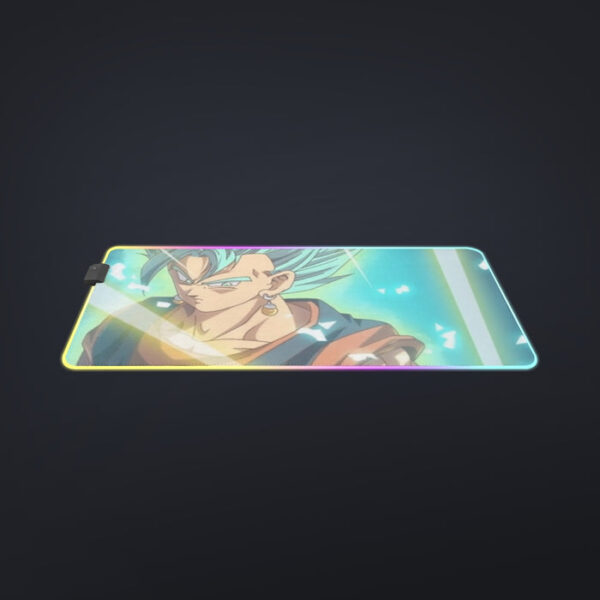 Dragon Ball Vegito Blue Super Saiyan Big Bang Flash cool LED Mouse Pad