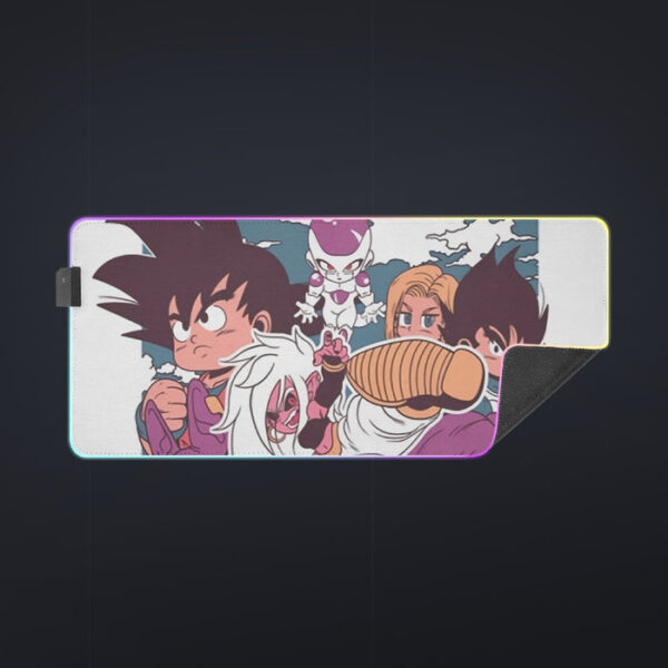 Kid Versions Of Dragon Ball Z Characters cool LED  Mouse Pad