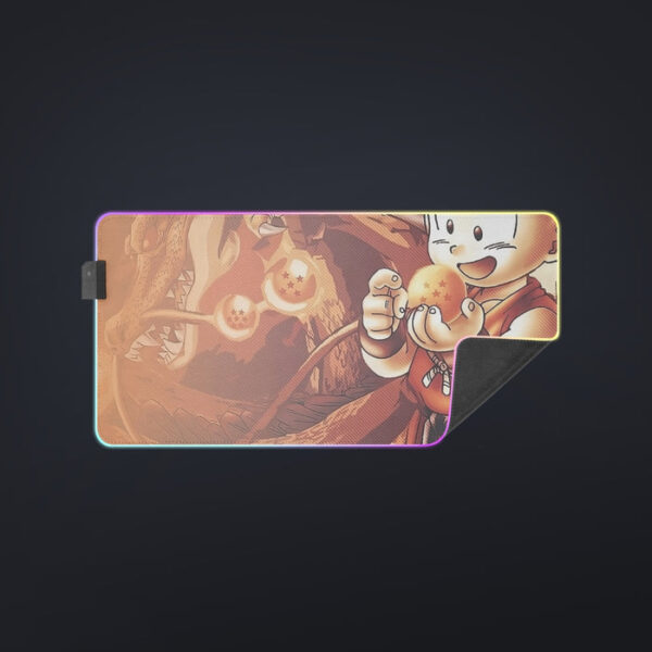 Kid Goku Dragon Ball cool  LED Mouse Pad