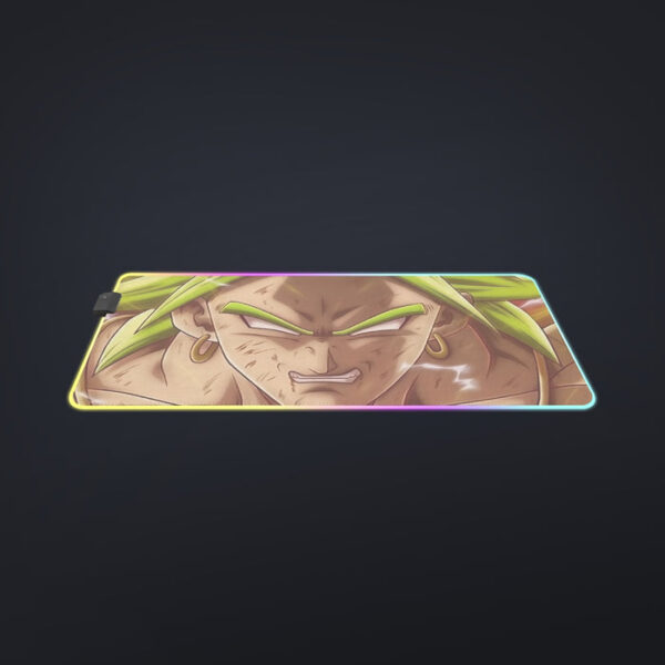 Dragon Ball Super Legendary Super Saiyan Broly White Eyes Custom cool LED Mouse Pad