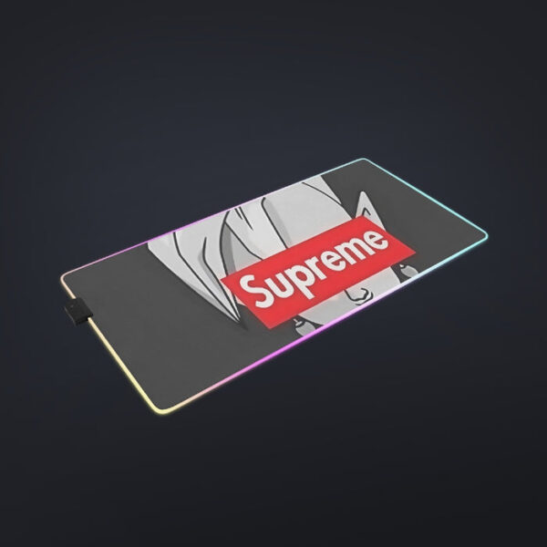 DBZ Zamasu Supreme Kai Logo Creative Black Edition cool LED Mouse Pad