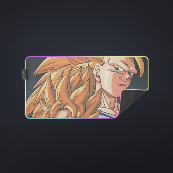 Goku Evolution from Kid to SSJ3 Transformation Dopest 3D cool LED  Mouse Pad