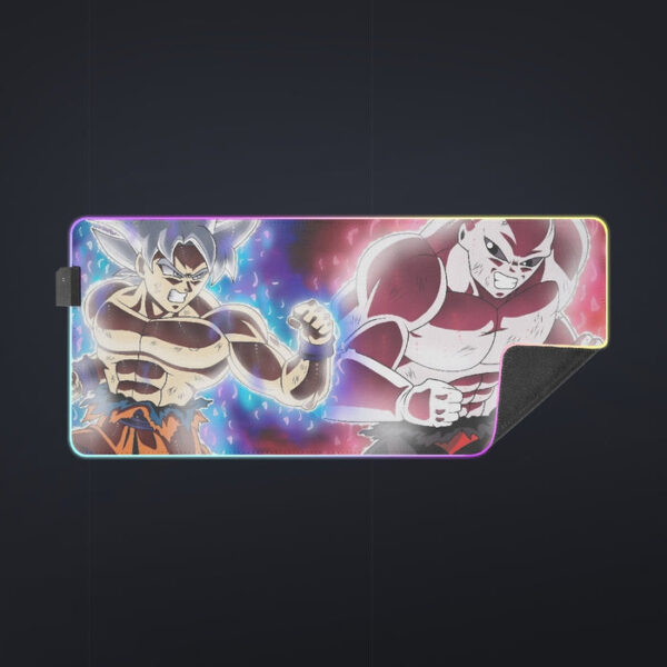 Dragon Ball Super Goku vs Jiren Fierce Battle Full Print cool LED Mouse Pad