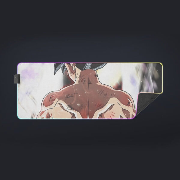 Dragon Ball Goku Damaged Battle Muscular Powerful Aura cool LED  Mouse Pad