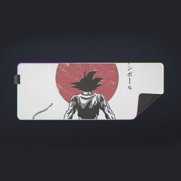 Goku With Red Moon Dragon Ball cool LED  Mouse Pad