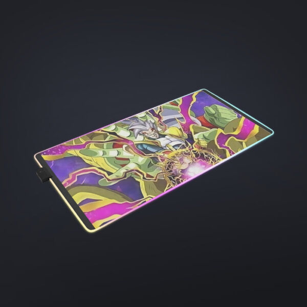 DBZ Dokkan Battle Super Baby 2 Golden Giant Ape cool LED  Mouse Pad