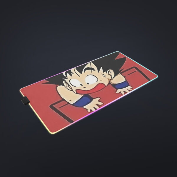 Dragon Ball Cute Goku Kid Pocket Simple Design Streetwear cool LED Mouse Pad