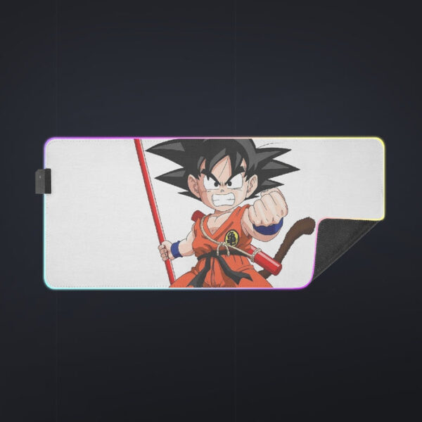 Kid Goku Fighting Dragon Ball Z cool LED Mouse Pad