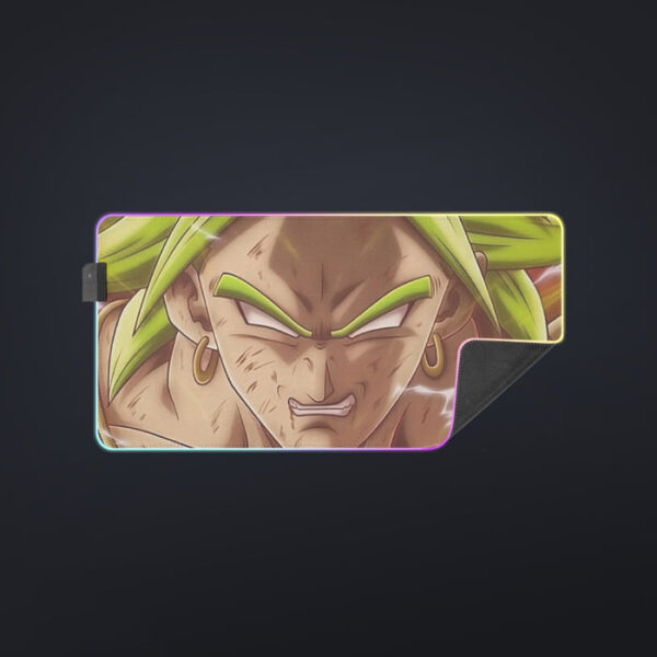 Dragon Ball Super Legendary Super Saiyan Broly White Eyes Custom cool LED Mouse Pad