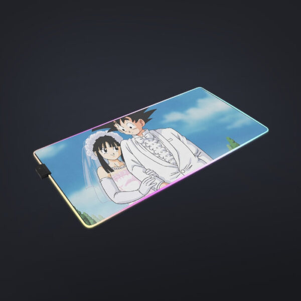 Dragon Ball Z Son Goku Newly Wed Couple cool LED Mouse Pad