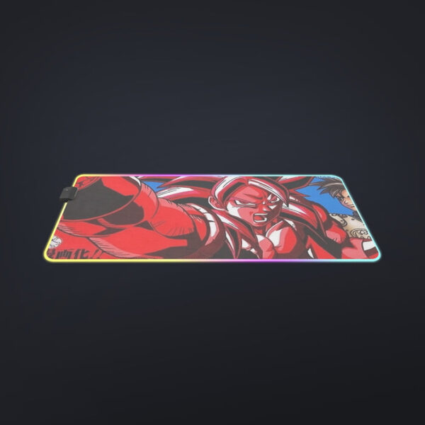 Japan Magazine Full Cover Gogeta Heroe SSJ4 Stylish 3D  Cool LED Mouse Pad