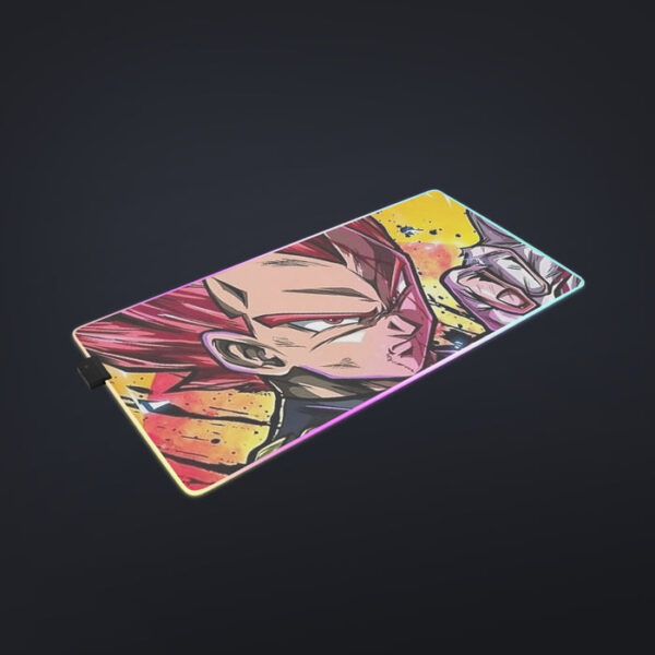 Dragon Ball Z Vegeta God cool LED Mouse Pad