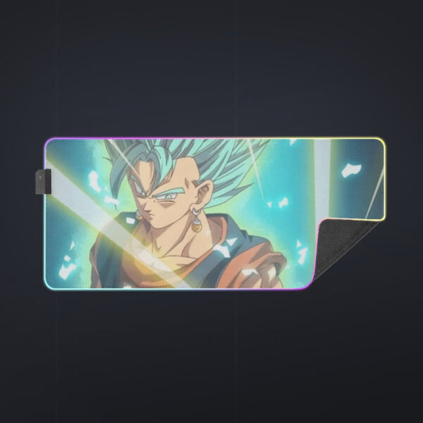 Dragon Ball Vegito Blue Super Saiyan Big Bang Flash cool LED Mouse Pad