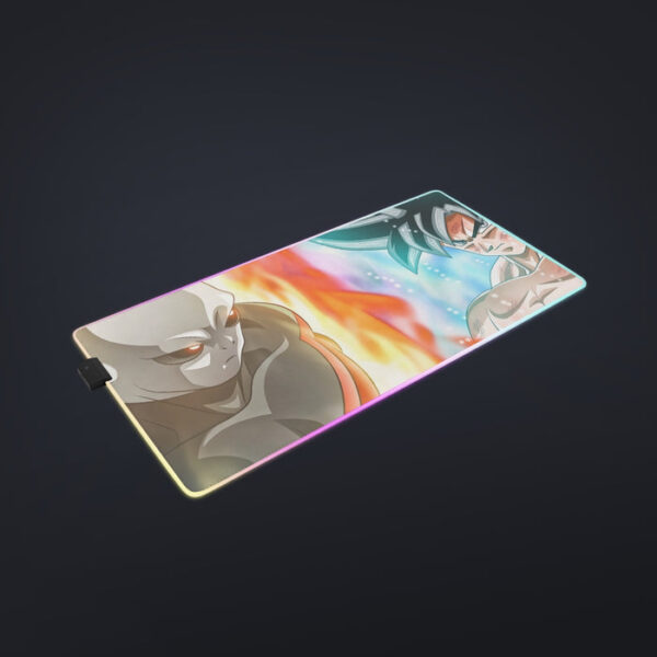 Dragon Ball Super Goku vs Jiren Overflowing Aura cool LED Mouse Pad