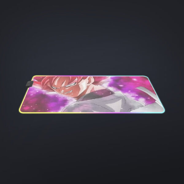 Dragon Ball Super Black Goku Rose Impaled Trunks Sword cool LED Mouse Pad