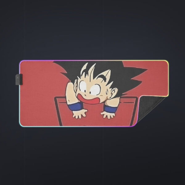 Dragon Ball Cute Goku Kid Pocket Simple Design Streetwear cool LED Mouse Pad