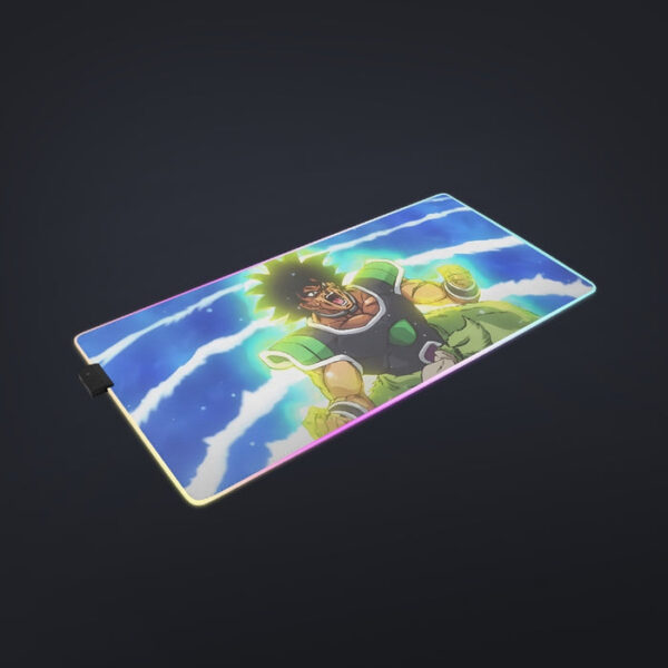 Dragon Ball Z Broly Wearing His Control Mechanism cool  LED Mouse Pad