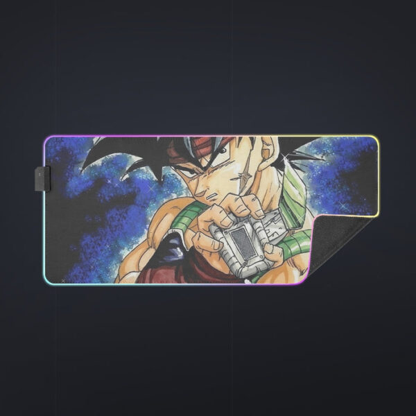 Dragon Ball Bardock Super Saiyan Goku Father Warrior Color Streetwear cool LED  Mouse Pad