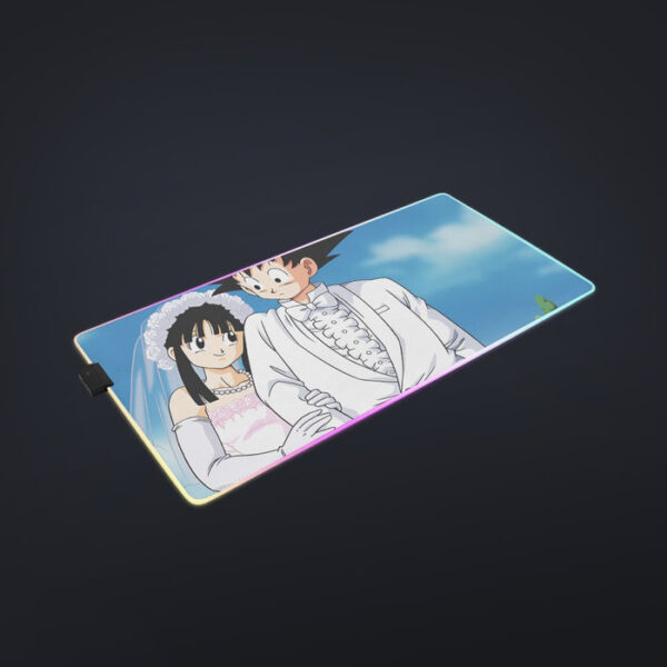 Dragon Ball Z Son Goku Newly Wed Couple cool LED Mouse Pad