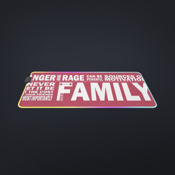 Dragon Ball Z  Gohan Family Slogan cool LED Mouse Pad