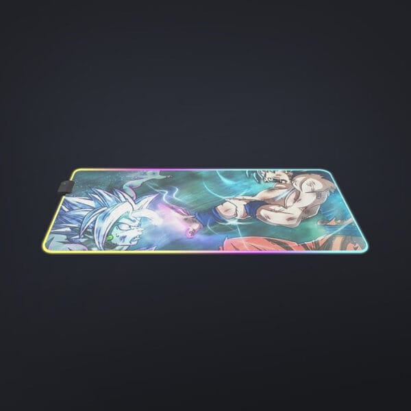 Dragon Ball Fused Zamasu Goku Blue Super Saiyan Epic  LED  Mouse Pad