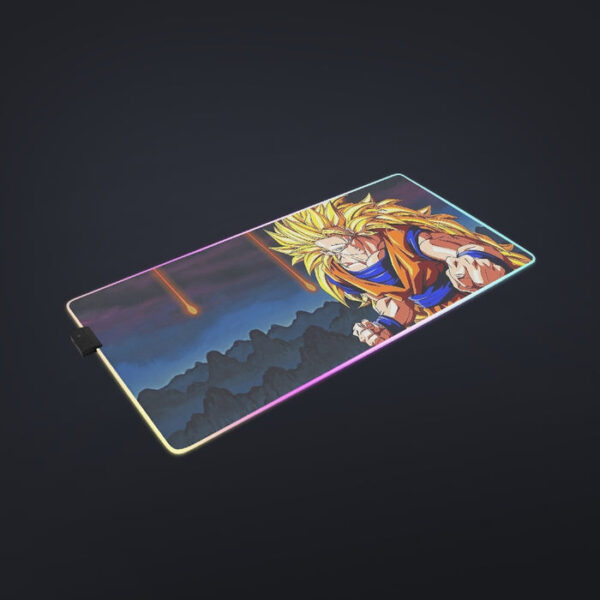 Super Saiyan 3 Goku cool LED  Mouse Pad