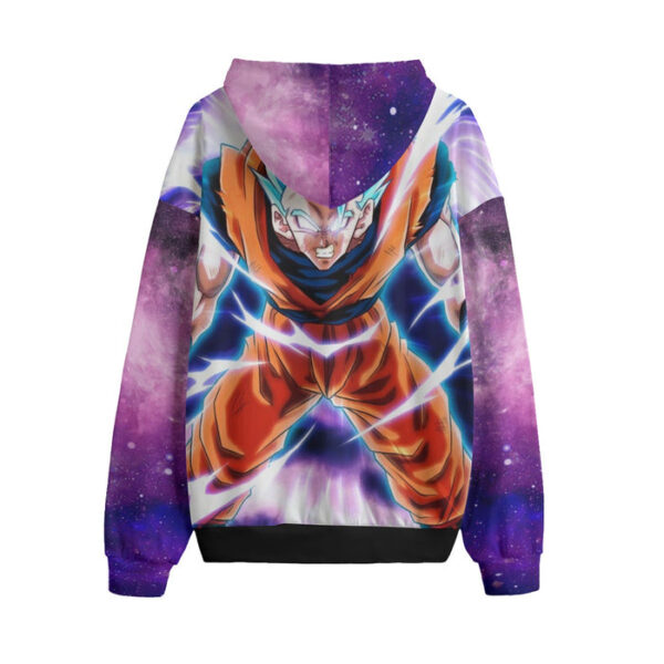 Dragon Ball Z Son Gohan Super Saiyan Blue Hair Hoodie