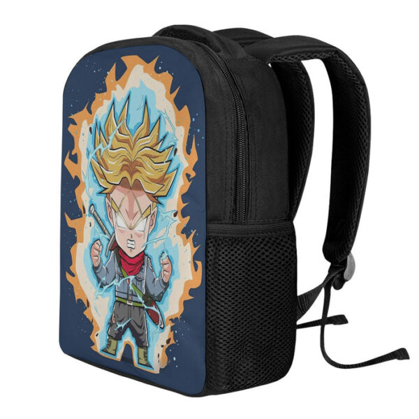 Dragon Ball Future Trunks Saga Super Saiyan Chibi Design Backpack