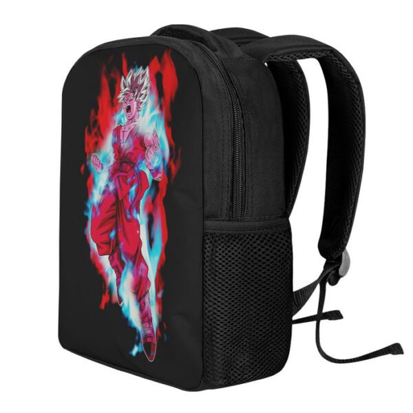 Dragon Ball Cool Goku White Super Saiyan Whis Symbol  Backpack