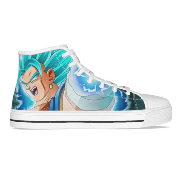 Dragon Ball Super Vegito SSJ Blue Converse Shoes