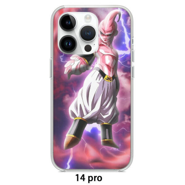 Majin Ultimate Mighty Kid Buu Tie Dye Lightning Amazing 3D Iphone 14 Case