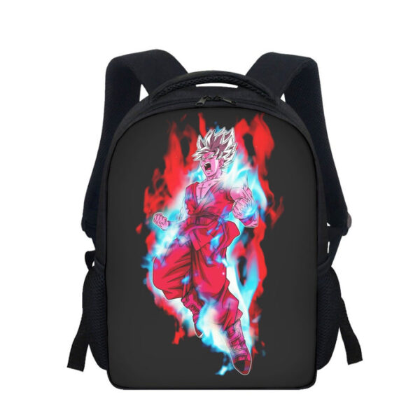 Dragon Ball Cool Goku White Super Saiyan Whis Symbol  Backpack