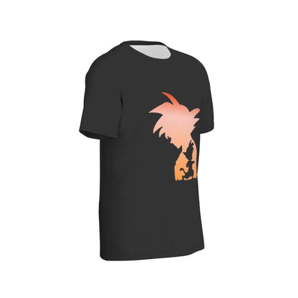 Kid Goku Training Shirt Cool Black T-shirt