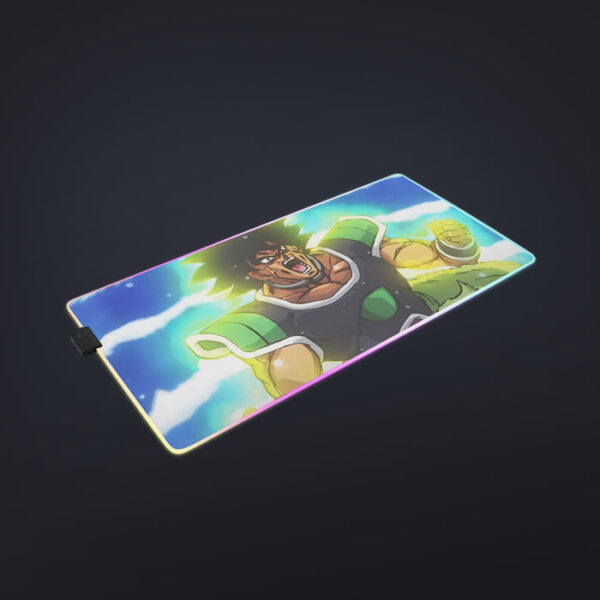 Dragon Ball Z Broly Wearing His Control Mechanism cool  LED Mouse Pad