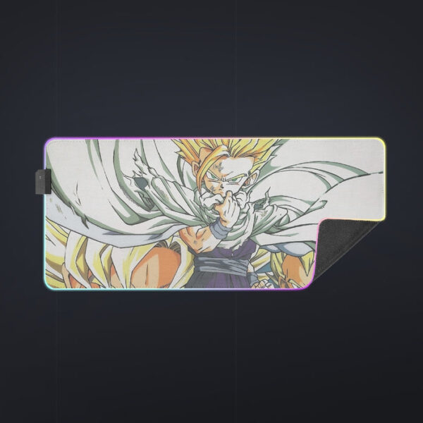 Dragon Ball Teen Gohan Super Saiyan Goku Vegeta Trunks Super Style cool LED Mouse Pad