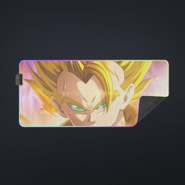 Dragon Ball Z Gogeta Super Saiyan Warrior Power Full Print Streetwear Cool Design cool LED Mouse Pad