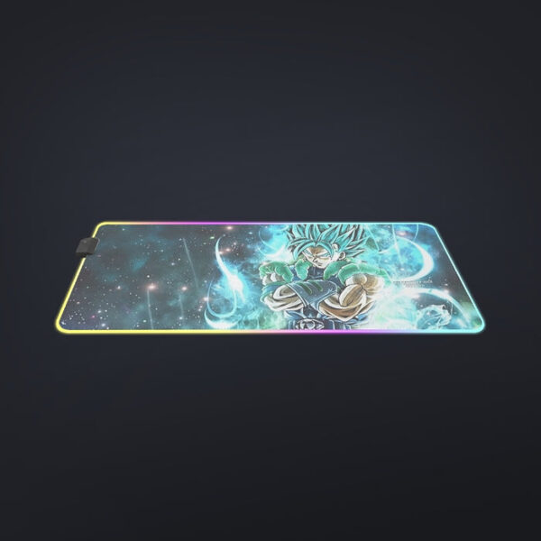 Dragon Ball Gogito 2 Blue Super Saiyan Kaioken Cool cool LED  Mouse Pad