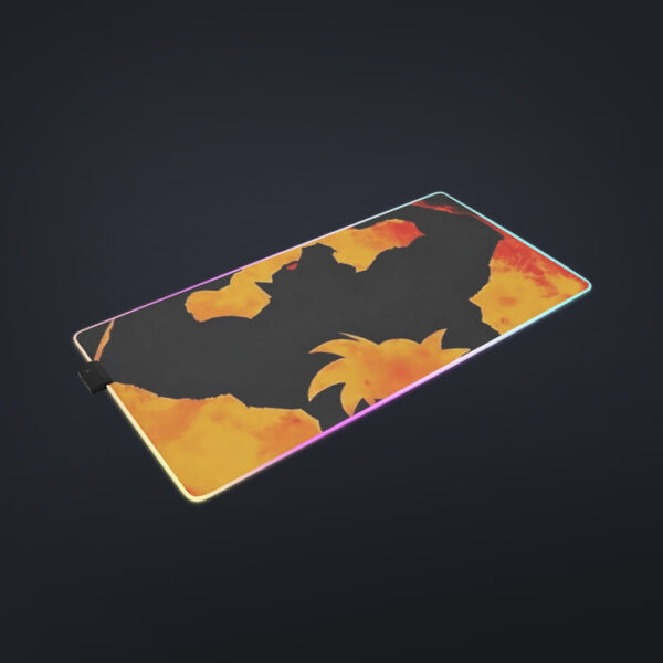 Dragon Ball Z Cool Shadow Kid Goku Great Ape Evolution cool LED Mouse Pad