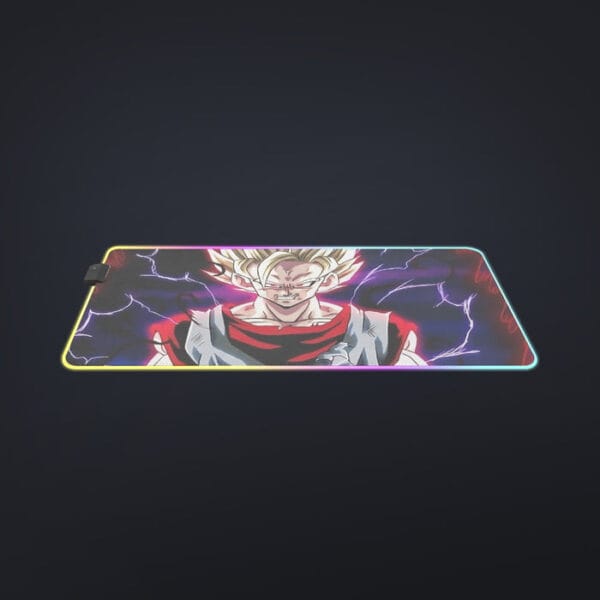 Dragon Ball Z  Super Saiyan Prince Vegeta cool LED Mouse Pad