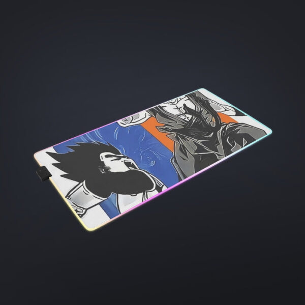 Red Goku And Blue Vegeta Fight Dragon Ball Z cool  LED  Mouse Pad