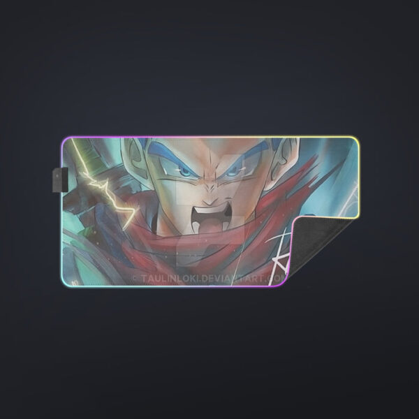 Dragon Ball Super Future Trunks Rage cool LED  Mouse Pad