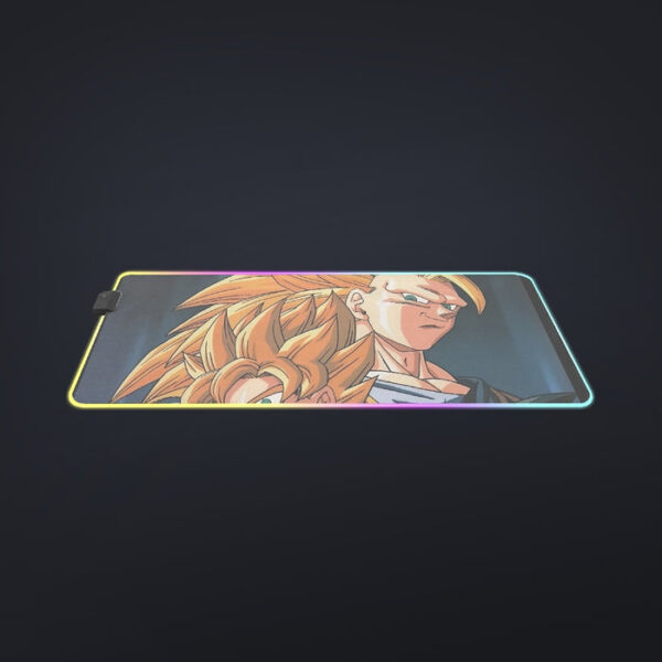 Goku Evolution from Kid to SSJ3 Transformation Dopest 3D cool LED  Mouse Pad