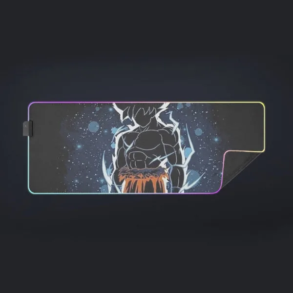 Dragon Ball Z Goku Ultra Instinct Shadow cool LED Mouse Pad