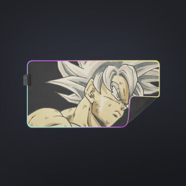 Dragon Ball Super Mastered Ultra Instinct Goku cool LED Mouse Pad