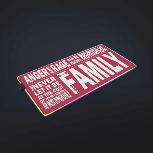 Dragon Ball Z  Gohan Family Slogan cool LED Mouse Pad