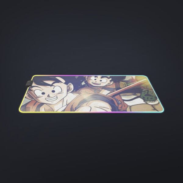 Dragon Ball Z Goku Gohan  LED Mouse Pad